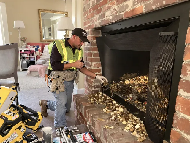 Safe screening installation by Kent Chimney Sweep in Kent, OH